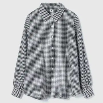 searoomlynn ECO FABRIC 깅엄 체크 루즈 셔츠