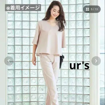ur's 유어스 팬츠 셋업 베이지 가벼움