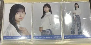노기자카46 브로마이드 이오키 마오 스팽글 컴프