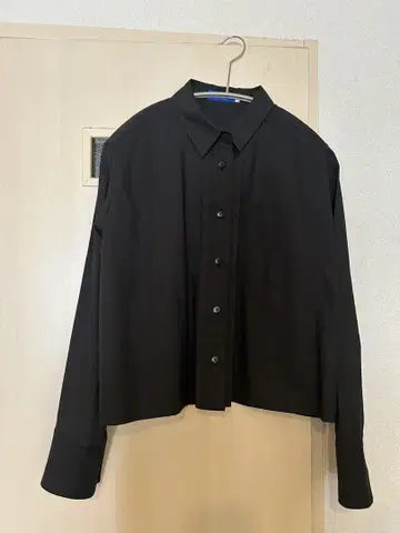 BLUE LABEL CRESTBRIDGE 블랙 긴팔 셔츠 38