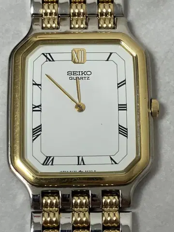 가동품 SEIKO 세이코 쿼츠 남성용 시계 5Y30-5D60