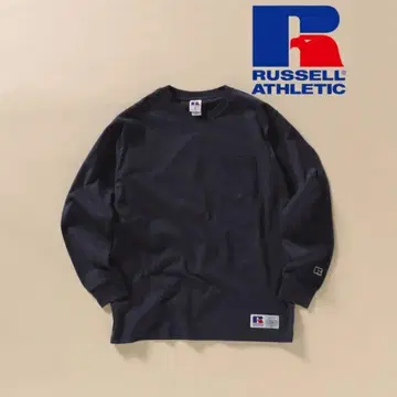 [ SHIPS 별주 ] RUSSELL ATHLETIC 유즈드 가공 롱 T