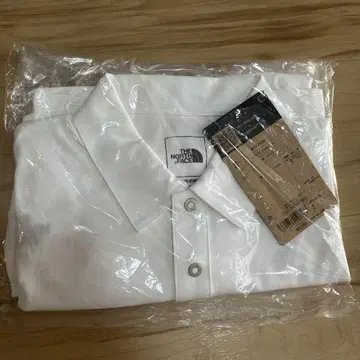 THE NORTH FACE NT22530 화이트 피케 셔츠 S 사이즈