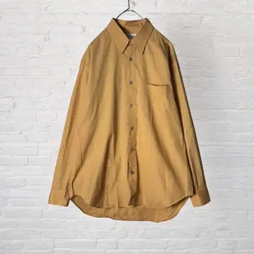 폴스미스 런던 긴팔 셔츠 와이셔츠 오렌지 M 사이즈