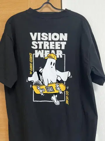 VISION STREET WEAR / 고스트 스케이터 블랙 M 사이즈