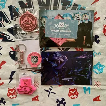 MAN WITH A MISSION 스페어 리브 세트 미사용 새상품