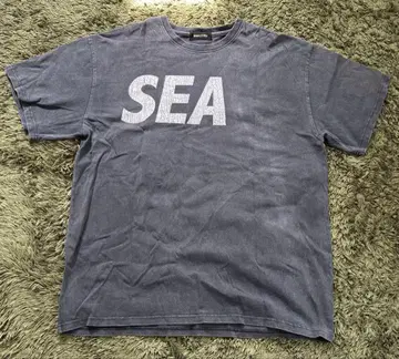 WIND AND SEA 티셔츠 그레이