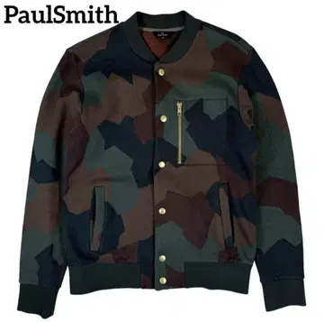 PaulSmith 폴스미스 스냅 버튼 자켓 카모플라주 올 패턴