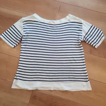 COUTURE D'ADAM 스트라이프 반팔 티셔츠