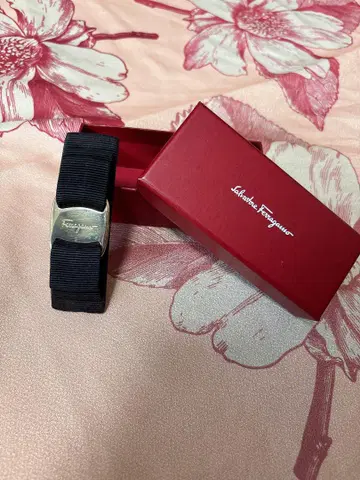 Salvatore Ferragamo 블랙 헤어 클립