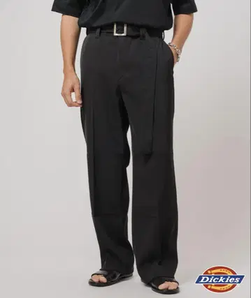 Dickies x EDIFICE 별주 벨티드 워크 트라우저