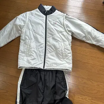 방한 점퍼 바지 셋업 상하의 남성용 L 사이즈