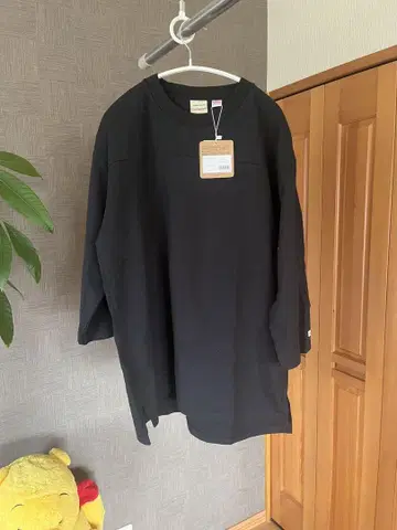 Goodwear 블랙 긴팔 티셔츠 XL FOOTBALL TEE