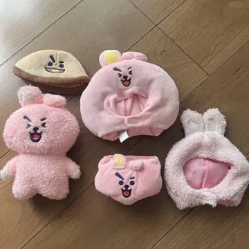 탓툰 봉제 인형 COOKY 코스튬 세트