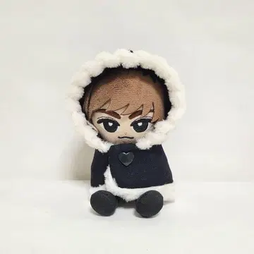Snow Man 스노치루 블랙 컬러 칠누이 코스튬 복슬복슬 의류
