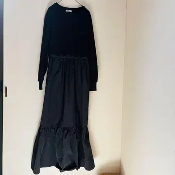 새상품급 애프터눈 티 도킹 원피스 블랙