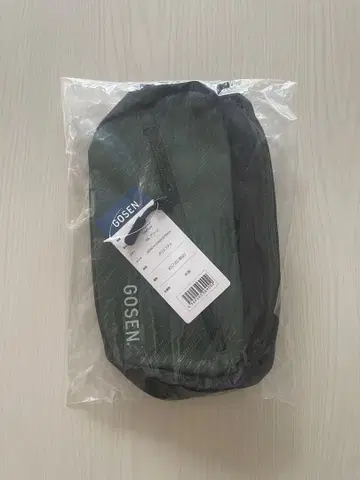 GOSEN 바디백 다크 그린