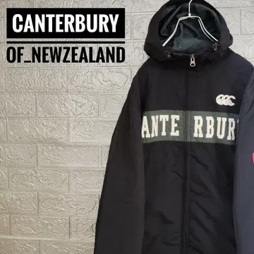 캔터베리 오브 뉴질랜드 구제 나일론 자켓 블랙 L 사이즈 블루종