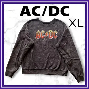 새상품급 AC/DC 에이씨디씨 밴딩 맨투맨 트레이닝복 블랙 XL