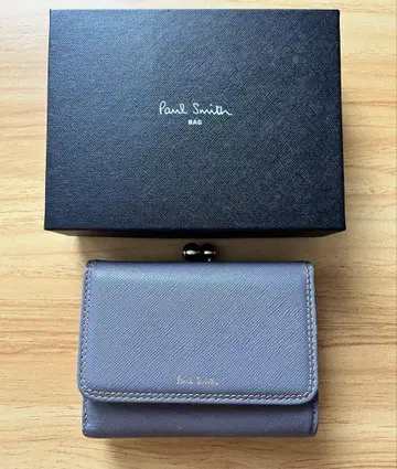 Paul Smith 3단 폴더형 지갑 그레이 박스 포함