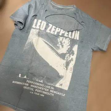 LED ZEPPELIN 1969 투어 T셔츠