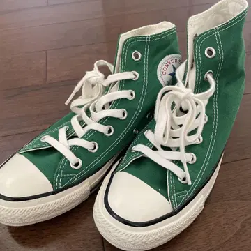 CONVERSE ALL STAR 그린 하이컷 스니커즈