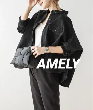 AMELY [ La-gemme ] 데님 셔츠