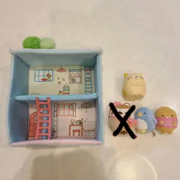 스미코구라시 하우스 2층 봉제 인형 등