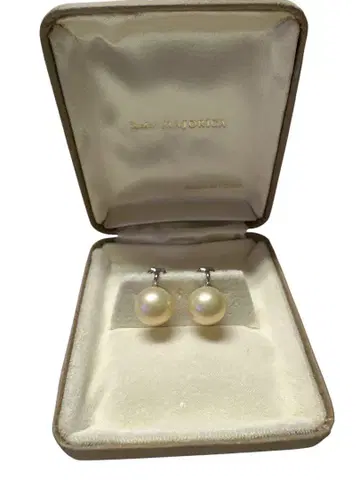 MAJORICA 마조리카 펄 귀찌 HB925 silver