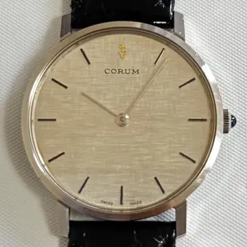 새상품급 CORUM 코룸 모자이크 다이얼 수동 와인딩 시계 OH 완료