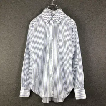 MADISON BLUE MADISON L/S SH P.STRIPE SAX