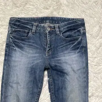 다크 블루 스키니 데님 하이웨스트