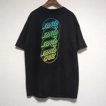 SANTA CRUZ 블랙 T셔츠 L 사이즈