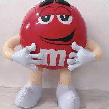 엠앤엠즈! m&m's! 특대형 벌룬! 레드