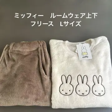 [ 새상품 ] miffy 미피 자수 룸웨어 파자마 L 사이즈