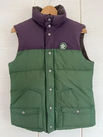 waste twice SIERRA DESIGNS 리버서블 다운 베스트