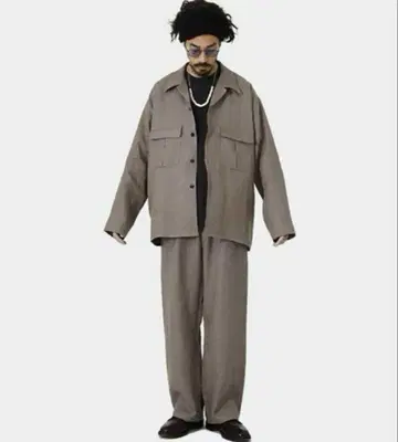 PORT BY ARK Linen Twill Easy Trousers