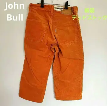 John Bull 오렌지 코듀로이 하프 팬츠 데드스탁