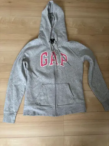 GAP 풀 집업 후드티 S 사이즈 그레이