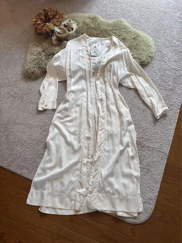 가격 인하 niko and - 니코앤드 아이보리 샌드 워시 가운 M