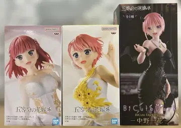 5등분의 신부 피규어 3종