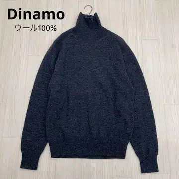 Dinamo 다이나모 빈티지 울 하이넥 니트 스웨터