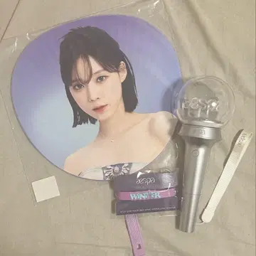 aespa 응원봉 윈터 응원봉 액세서리 부채