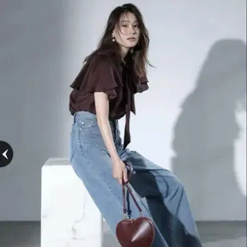 아르페쥬 스토리 와이드 데님 S