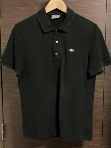 Lacoste 블랙 피케 셔츠 라코스테 L