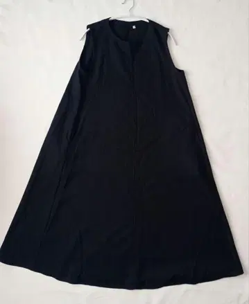 [ 익명 배송 ] 무인양품 오버롤 스커트 다크 네이비 S