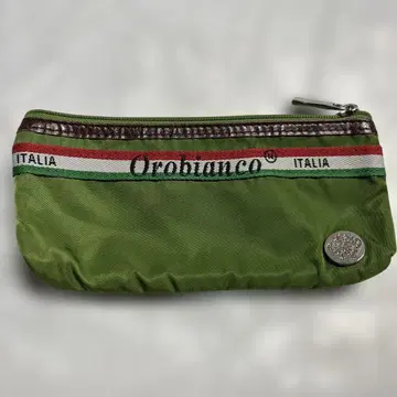 전시품 오로비안코 Orobianco 펜 케이스 필통 파우치 그린