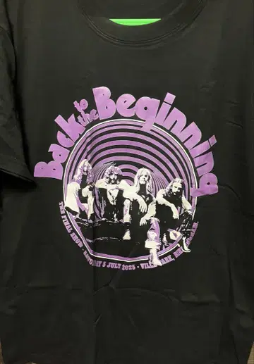 BlackSabbath Back To The Beginning T셔츠 L