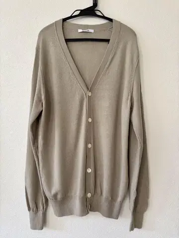 SLOANE 14G 메리노울 천축 V넥 가디건 사이즈 3