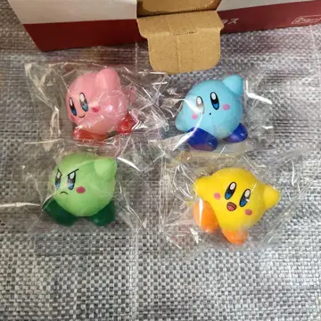 커비 피규어 4개 세트